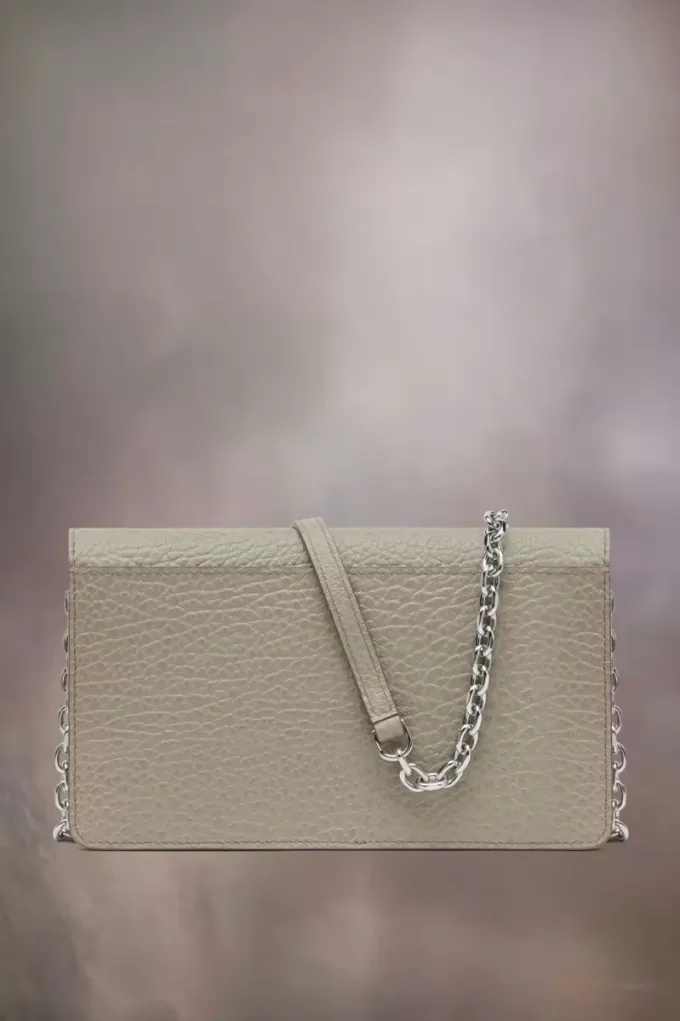 Cartera con cadena de cuatro puntadas Cartera con cadena de cuatro puntadas