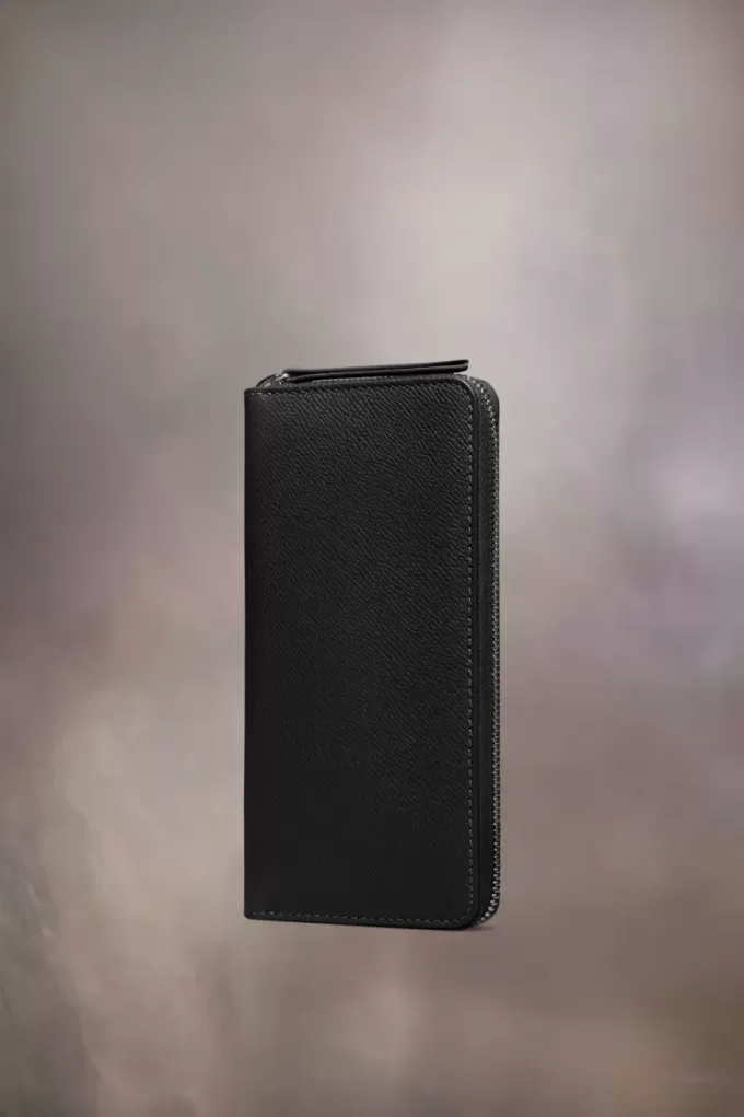 Cartera con cremallera de cuatro puntadas Cartera con cremallera de cuatro puntadas