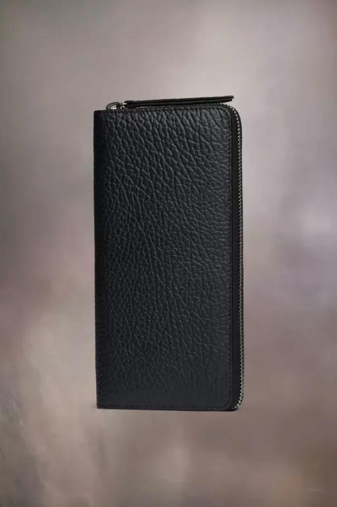 Cartera con cremallera de cuatro puntadas Cartera con cremallera de cuatro puntadas