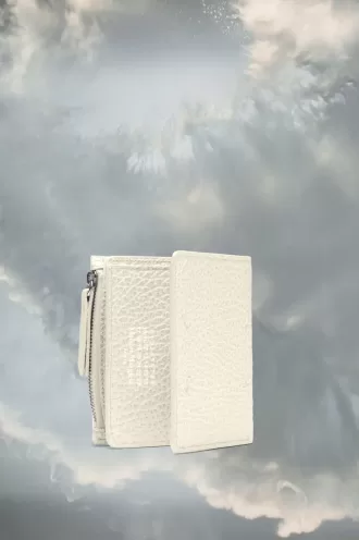 Cartera con solapa de piel de Maison Margiela