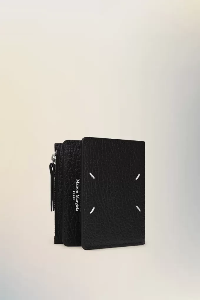 Cartera con solapa de piel de Maison Margiela Cartera con solapa de piel de Maison Margiela