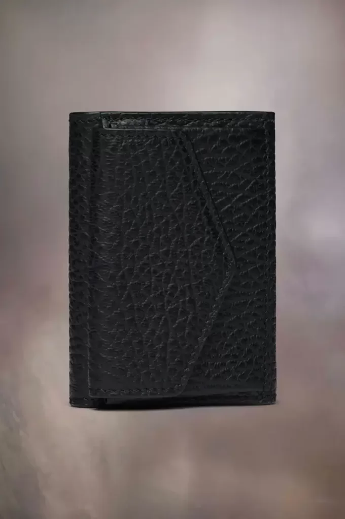 Cartera de bolsillo con cuatro puntadas Cartera de bolsillo con cuatro puntadas