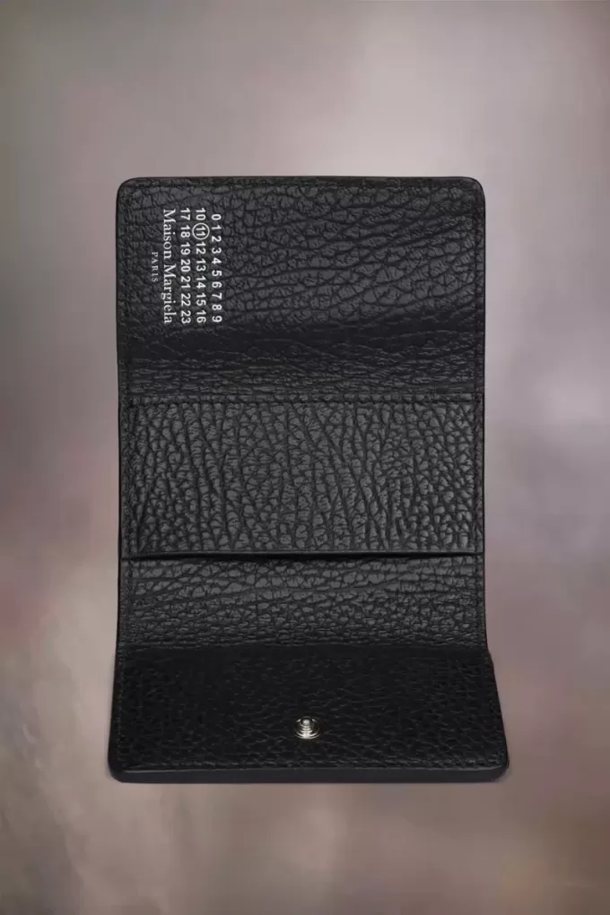 Cartera de bolsillo con cuatro puntadas Cartera de bolsillo con cuatro puntadas
