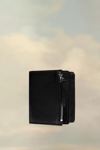 Cartera de cuatro puntadas