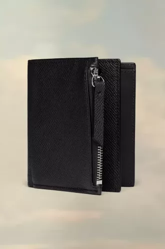 Cartera de cuatro puntadas