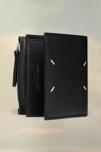 Cartera de cuatro puntadas