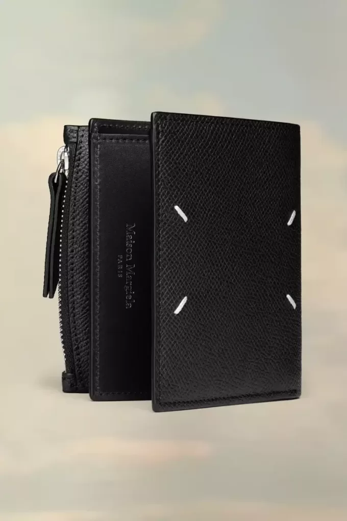 Cartera de cuatro puntadas Cartera de cuatro puntadas