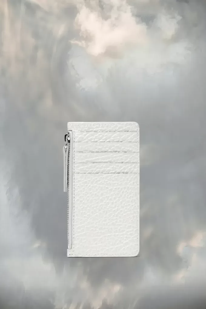 Cartera tarjetero con cuatro puntadas Cartera tarjetero con cuatro puntadas