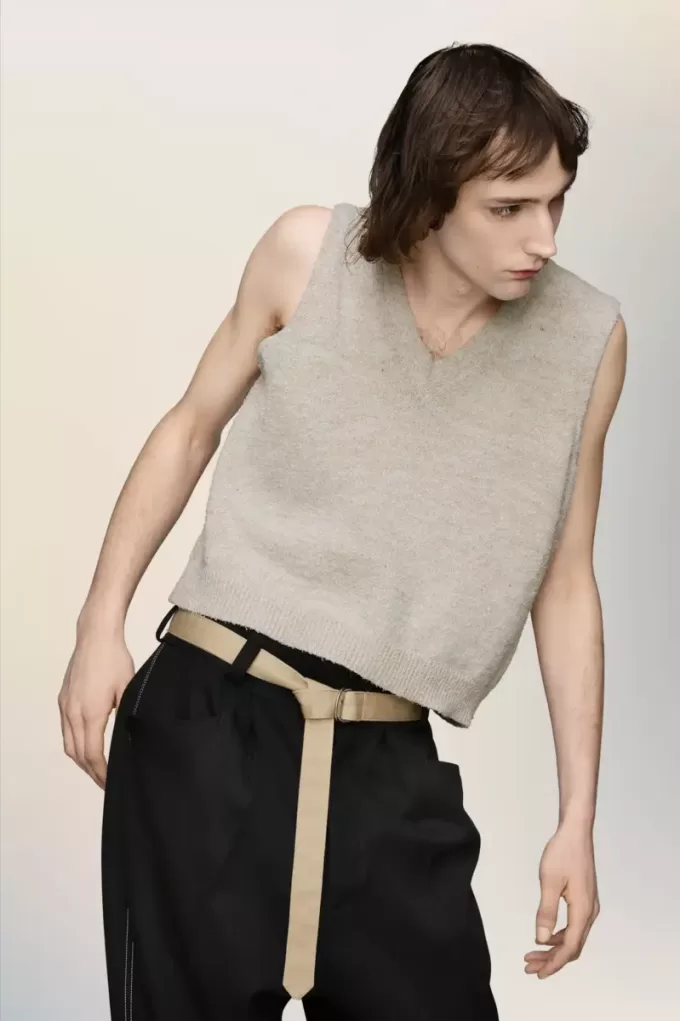 Chaleco de punto de Maison Margiela Chaleco de punto de Maison Margiela
