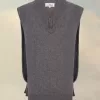 Chaleco de punto en capas de Maison Margiela Chaleco de punto en capas de Maison Margiela