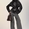 Chaqueta con cinturón de Maison Margiela Chaqueta con cinturón de Maison Margiela