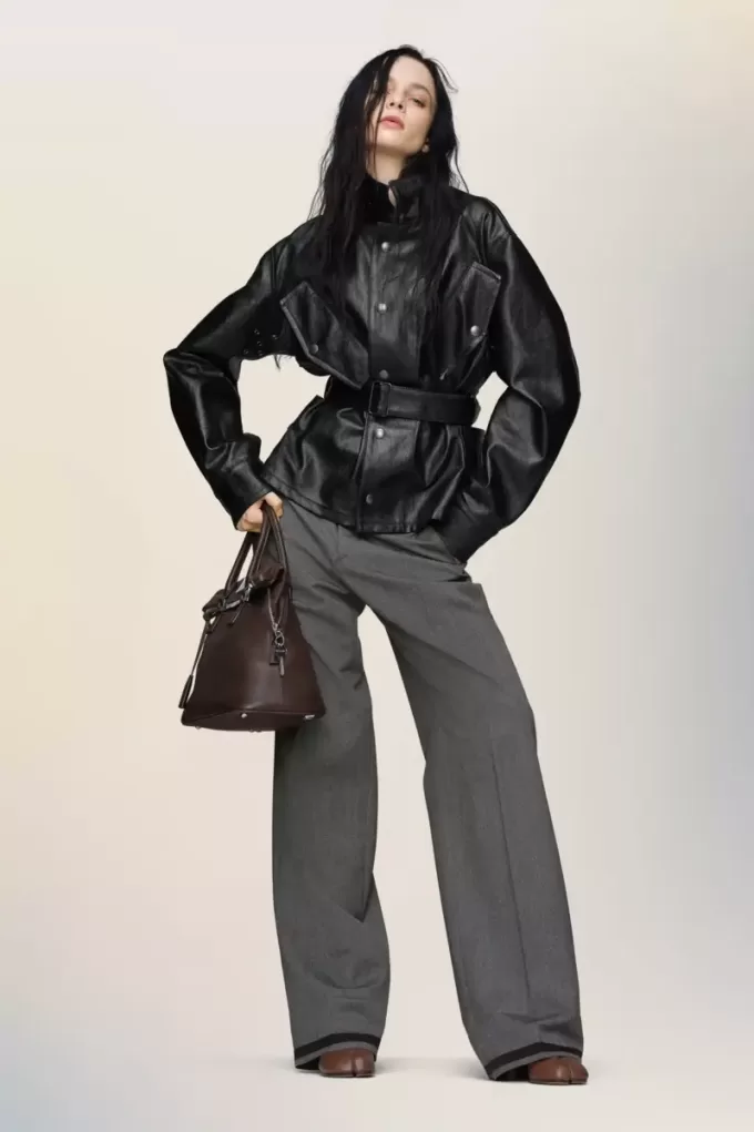 Chaqueta con cinturón de Maison Margiela Chaqueta con cinturón de Maison Margiela