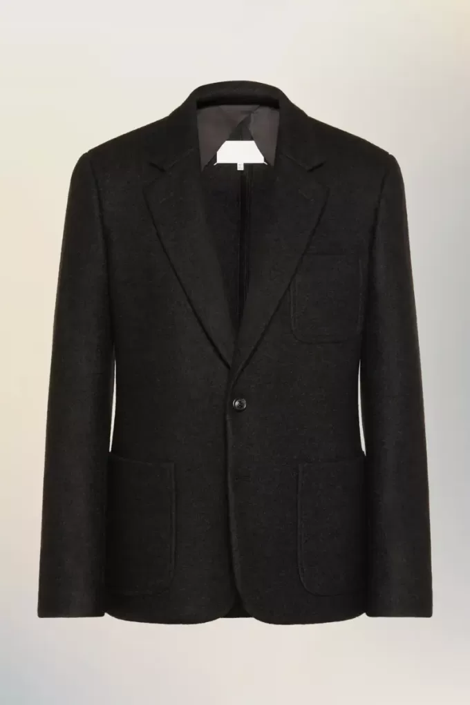 Chaqueta de lana de fieltro de Maison Margiela