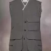 Chaqueta de lana sin mangas Chaqueta de lana sin mangas