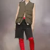 Chaqueta de lana sin mangas Chaqueta de lana sin mangas