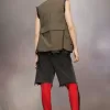 Chaqueta de lana sin mangas Chaqueta de lana sin mangas