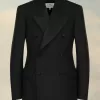 Chaqueta de mohair británica