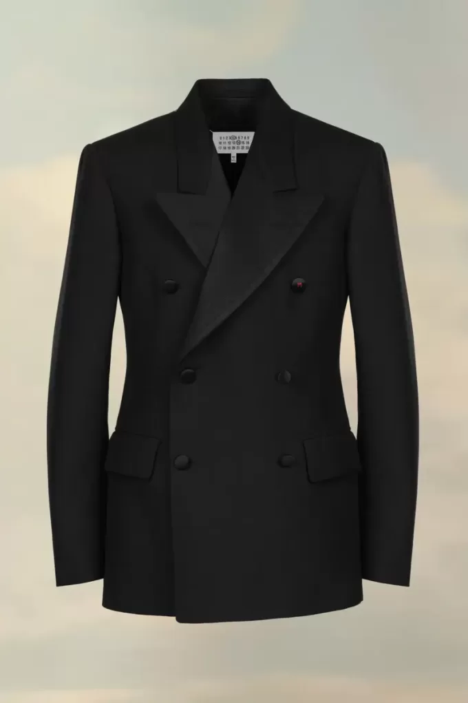 Chaqueta de mohair británica