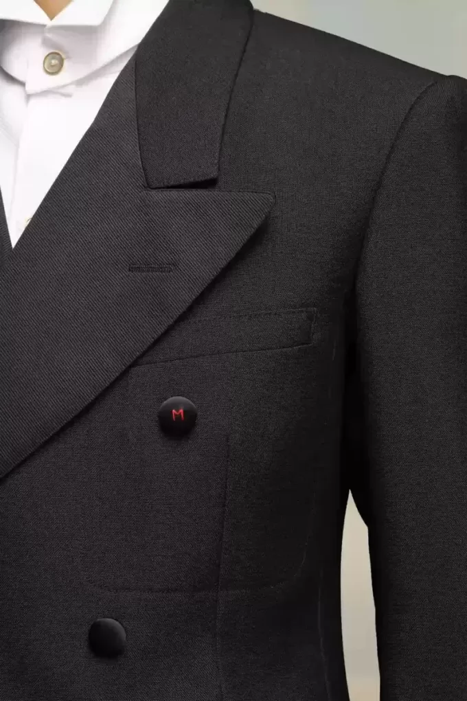 Chaqueta de mohair británica