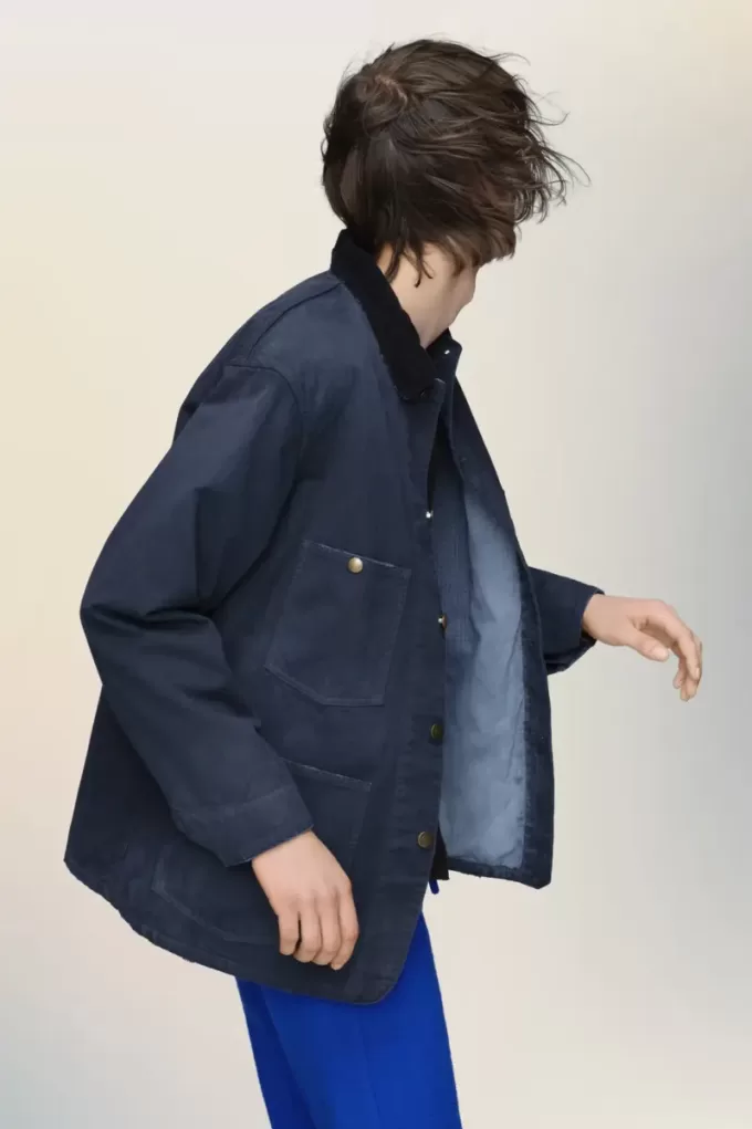 Chaqueta de trabajo de espiga Chaqueta de trabajo de espiga