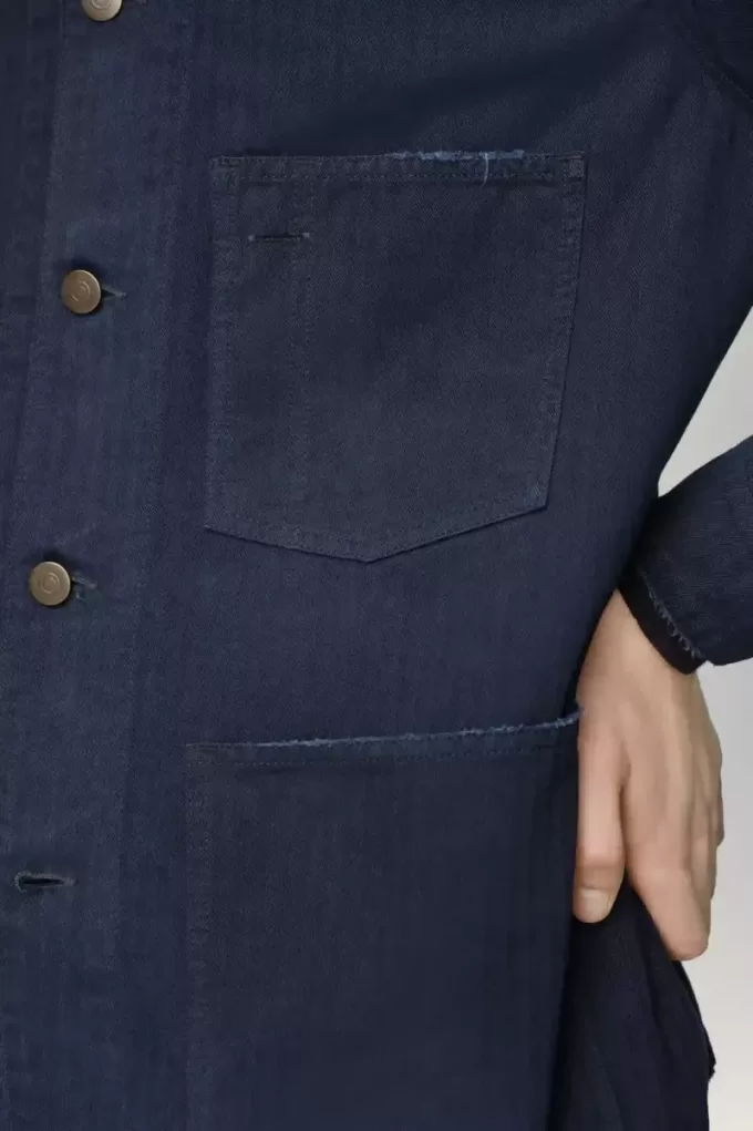 Chaqueta de trabajo de espiga Chaqueta de trabajo de espiga