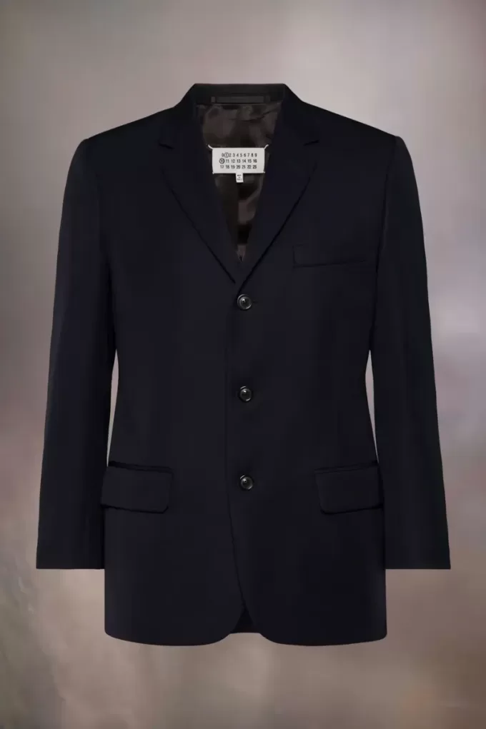Chaqueta de traje de mohair británica Chaqueta de traje de mohair británica