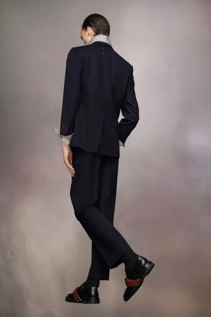 Chaqueta de traje de mohair británica Chaqueta de traje de mohair británica