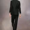 Chaqueta de traje de mohair británica