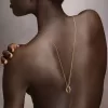 Collar con anillo y logotipo de Maison Margiela