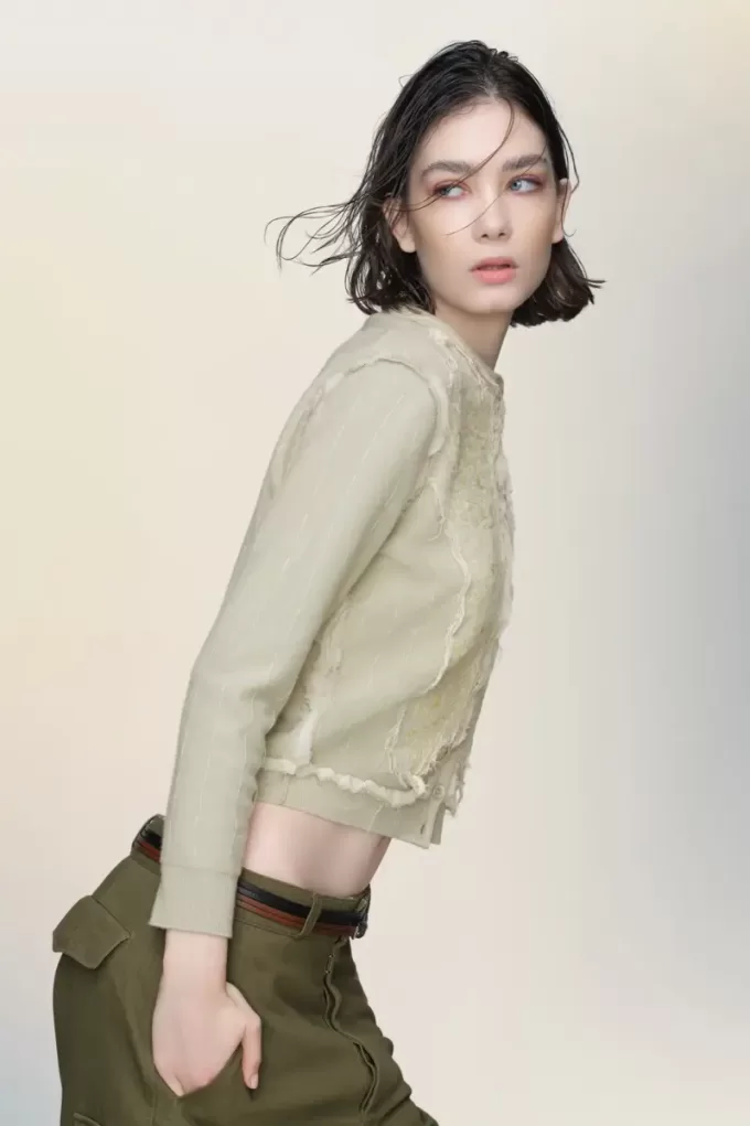 Cárdigan de punto de Maison Margiela Cárdigan de punto de Maison Margiela