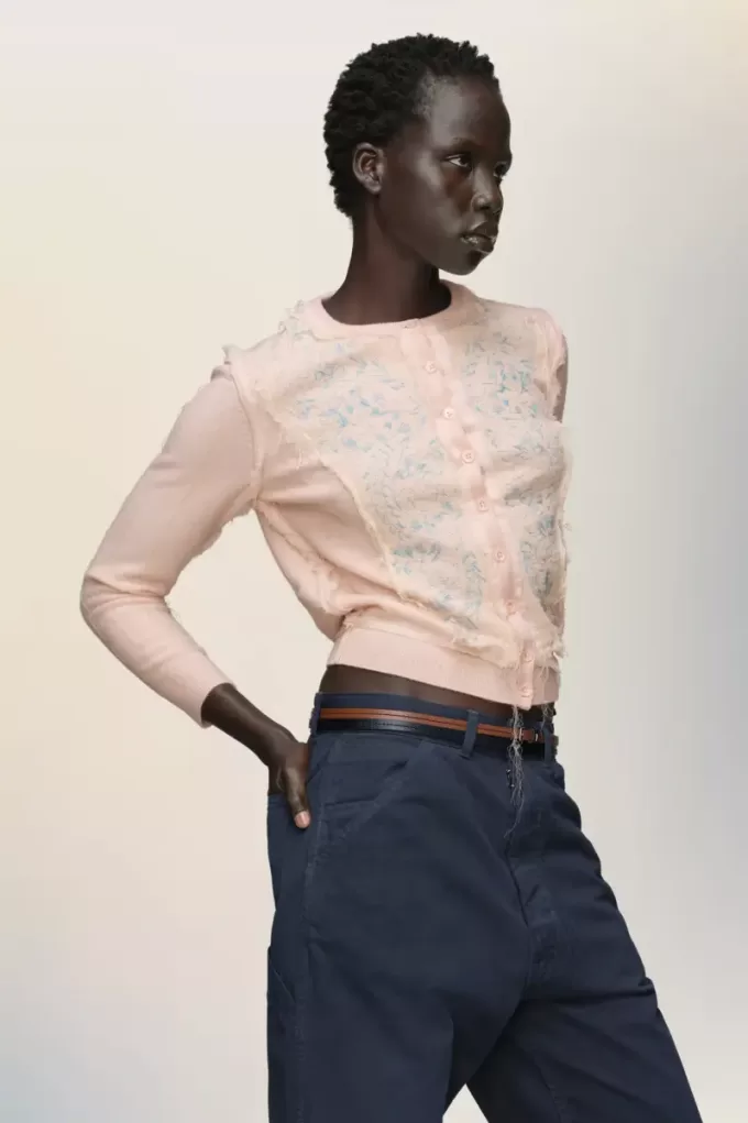 Cárdigan de punto de Maison Margiela Cárdigan de punto de Maison Margiela