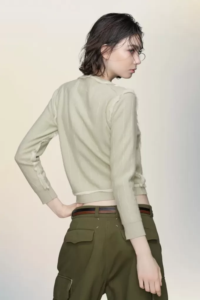 Cárdigan de punto de Maison Margiela Cárdigan de punto de Maison Margiela