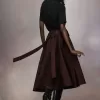 Falda midi de tafetán de Maison Margiela Falda midi de tafetán de Maison Margiela