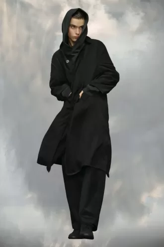 Gabardina color melocotón de Maison Margiela