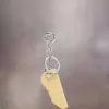 Llavero de cuero con logotipo Llavero de cuero con logotipo