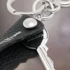 Llavero de cuero con logotipo Llavero de cuero con logotipo