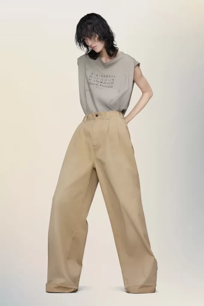 Pantalones anchos de Maison Margiela Pantalones anchos de Maison Margiela