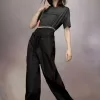 Pantalones con lazo en la cintura de Maison Margiela Pantalones con lazo en la cintura de Maison Margiela