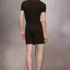 pantalones cortos de punto de cachemira pantalones cortos de punto de cachemira