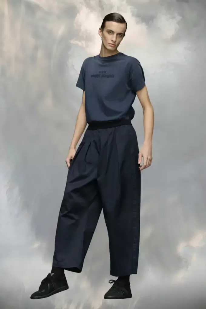 Pantalones de algodón de Maison Margiela Pantalones de algodón de Maison Margiela