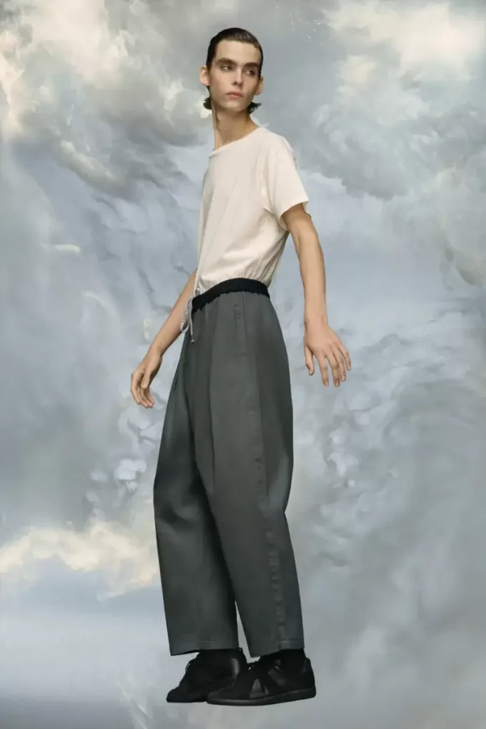 Pantalones de algodón de Maison Margiela Pantalones de algodón de Maison Margiela