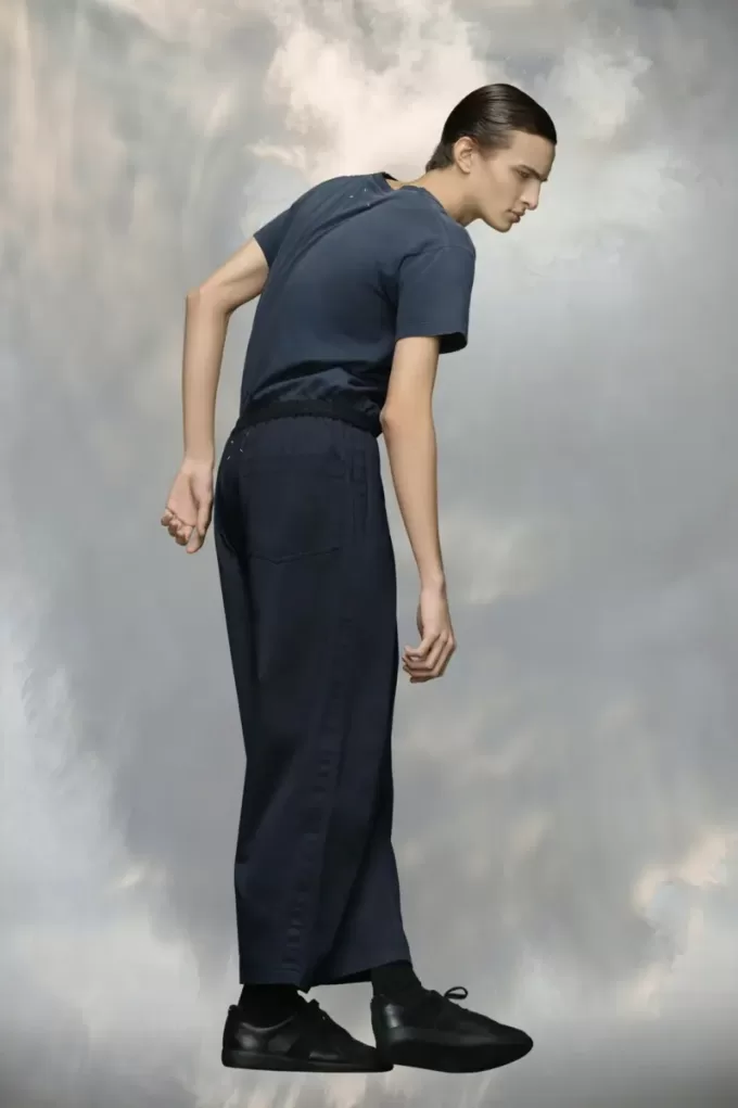 Pantalones de algodón de Maison Margiela Pantalones de algodón de Maison Margiela