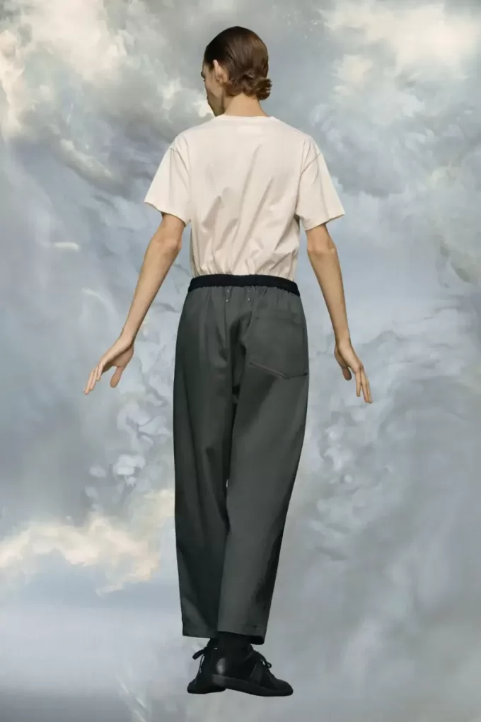 Pantalones de algodón de Maison Margiela Pantalones de algodón de Maison Margiela