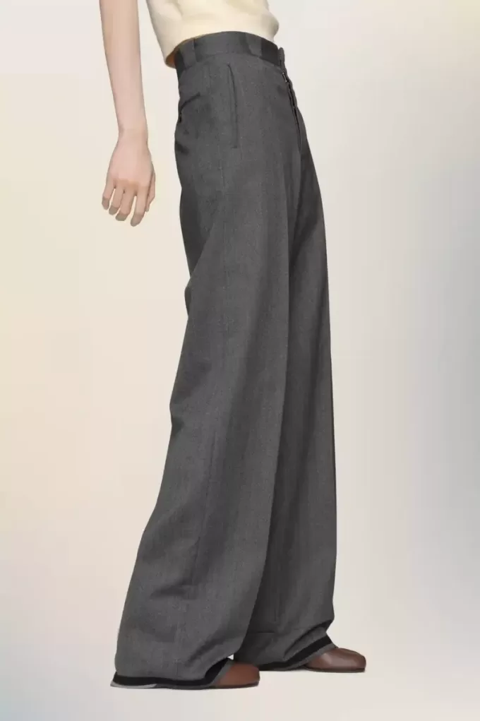 Pantalones de lana a medida Pantalones de lana a medida