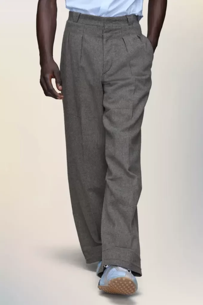 Pantalones de lana de Maison Margiela Pantalones de lana de Maison Margiela