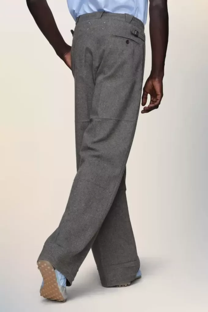 Pantalones de lana de Maison Margiela Pantalones de lana de Maison Margiela