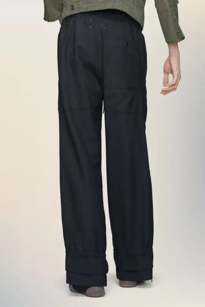 Pantalones de lana de Maison Margiela Pantalones de lana de Maison Margiela