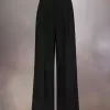 Pantalones de lana plisados Pantalones de lana plisados
