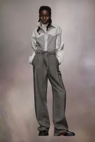 Pantalones de lana y mohair