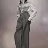 Pantalones de lana y mohair Pantalones de lana y mohair